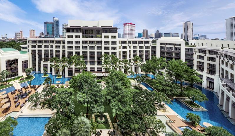 Siam Kempinski Hotel Bangkok-Aerial View